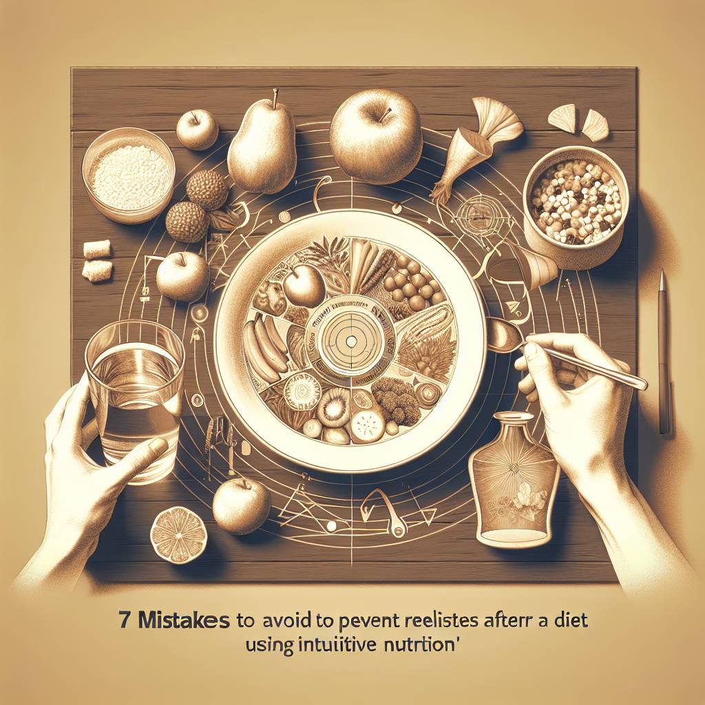 7 erreurs à éviter pour ne pas rechuter après un régime avec la nutrition intuitive